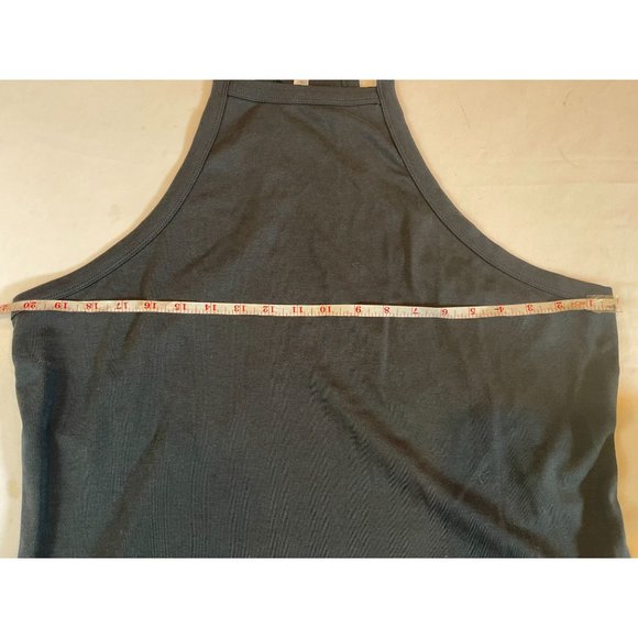 Fabletics Womens Halter Tank Top Racerback TK2253713 Sleeveless Black Size 2X - Picture 5 of 8